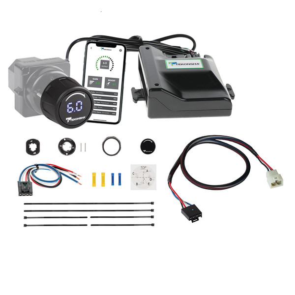 2022-2026 Hyundai Santa Cruz Prodigy iD Smart Phone Configured Brake Controller for Trailers with 1?4 Axles, Black 90920 - Tekonsha