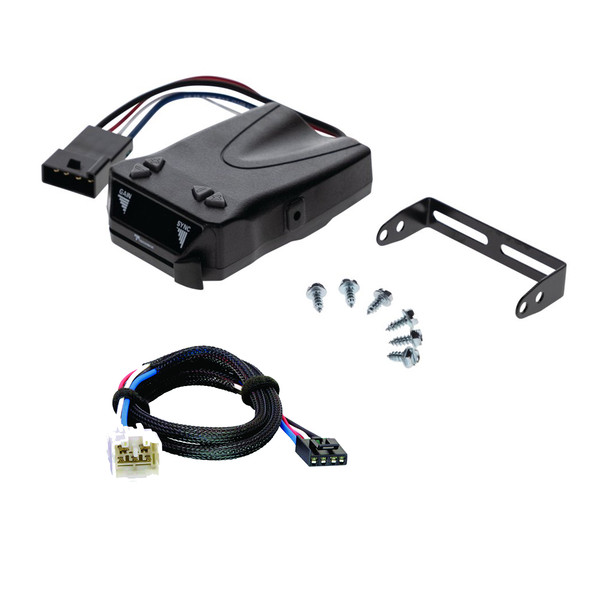 2008-2011 Lexus LX570 Reese Towpower Brakeman IV Time Delay Brake Controller for Trailers with 1 to 4 Axles Black 8507111 - Reese Towpower
