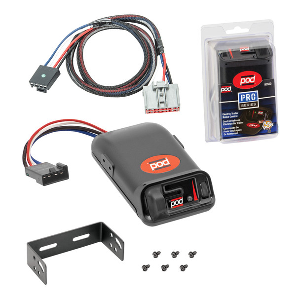 2019-2026 GMC Sierra 1500 POD Trailer Time?Delay Brake Controller for Trailers with 1?2 Axles 80500 - Tekonsha