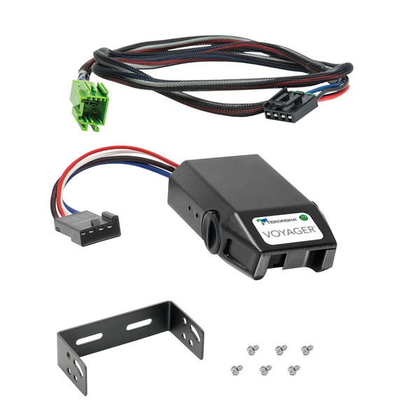 2007-2011 Mercedes-Benz Sprinter Tekonsha Voyager Proportional Brake Controller for Trailers with 1 to 4 Axles Black 9030 - Tekonsha