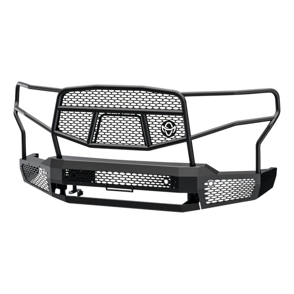 Ranch Hand MFC201BM1 Midnight Front Bumper with Grille Guard - Ranch Hand