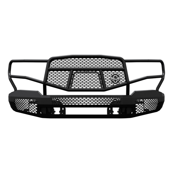 Ranch Hand MFC19HBM1 Midnight Front Bumper with Grille Guard