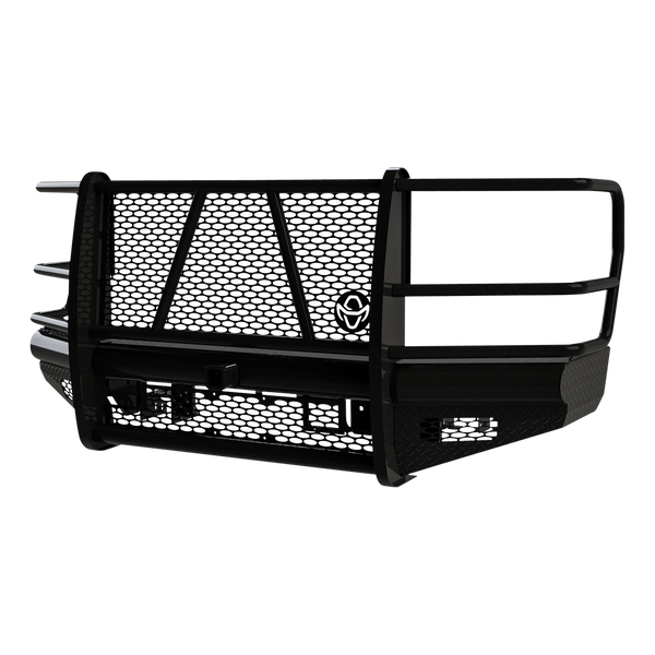 Ranch Hand FBF201BLR Legend Front Bumper with Grille Guard - Ranch Hand
