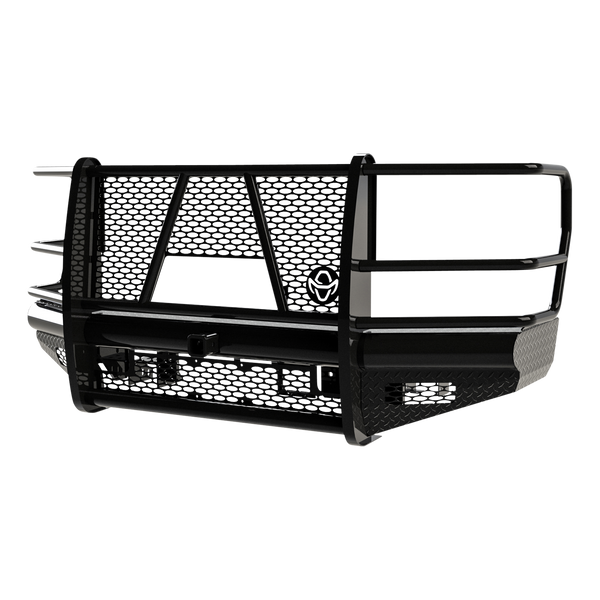 Ranch Hand FBF201BLRC Legend Front Bumper with Grille Guard - Ranch Hand