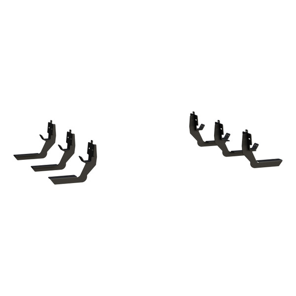 LUVERNE Grip Step 7" x 78" Black Aluminum Running Boards, Select Dodge, Ram 1500 415078-401632