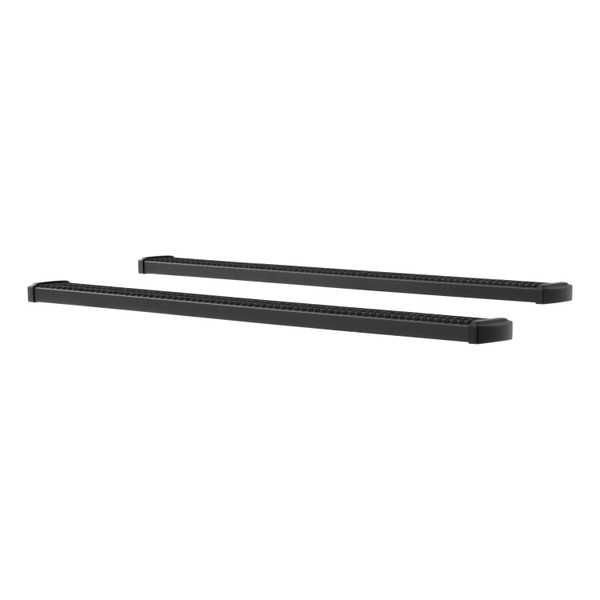LUVERNE Grip Step 7" x 78" Black Aluminum Running Boards, Select Chevrolet, GMC 415078-400713