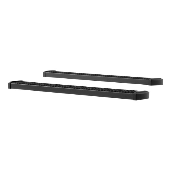 LUVERNE Grip Step 7" x 60" Black Aluminum Running Boards, Select Ford F-150 415060-401521