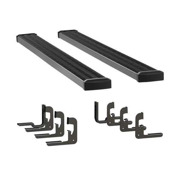 LUVERNE Grip Step 7" x 88" Aluminum W2W Running Boards, Select Silverado, Sierra 415088-401447 - Luverne