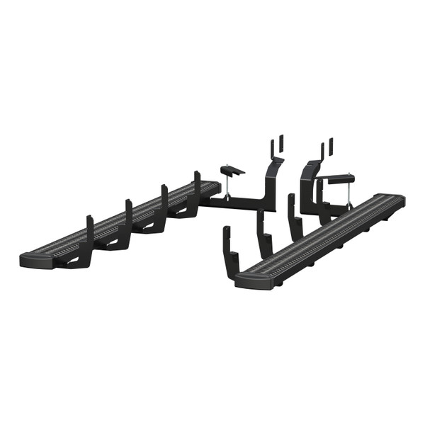 LUVERNE Grip Step 7" x 88" Aluminum W2W Running Boards, Select Silverado, Sierra HD 415088-401449