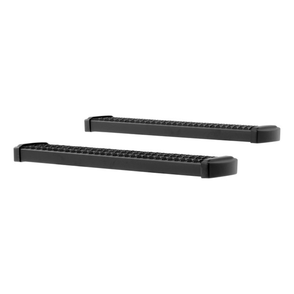 LUVERNE Grip Step 7" x 36" Black Aluminum Running Boards, Select Nissan NV Vans 415036-401161