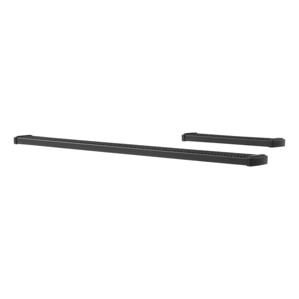 LUVERNE Grip Step 7" x 36", 100" Black Aluminum Running Boards, Select Sprinter 415100-400744