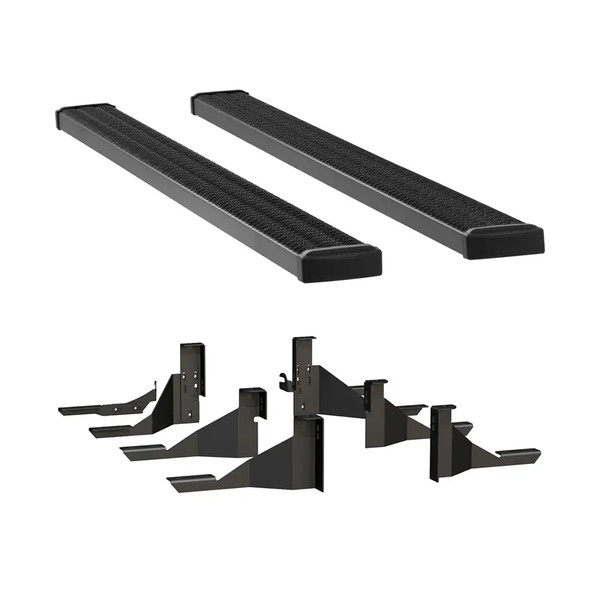 LUVERNE Grip Step 7" x 98" Aluminum Wheel-to-Wheel Running Boards, Select Ram 2500 415098-401439 - Luverne