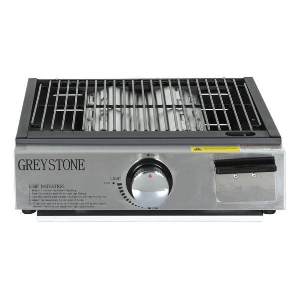 Greystone 17" Griddle/Grill Combo with Porcelain Cooking Plate 15,000 BTU #BC1715D
