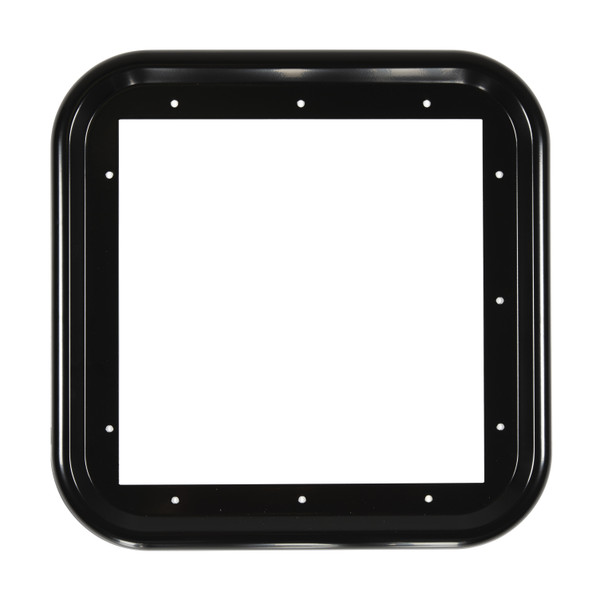 Girard RV Water Heater Door Trim Ring -Black - Girard