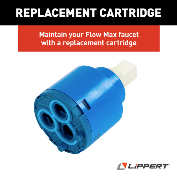 Lippert Flow Max Coiled Kitchen Faucet - Stainless Steel #719323