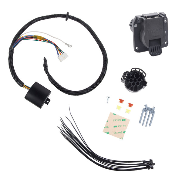 Tekonsha Tow Harness, 7-Way, w/Circuit Protected ModuLite  HD Module TK118289 - Tekonsha
