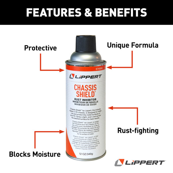 LIPPERT Chassis Shield Rust Inhibiting Spray Can
