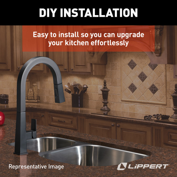 LIPPERT Double Drawn Sink; 27" x 16" x 7" (Stainless Steel)