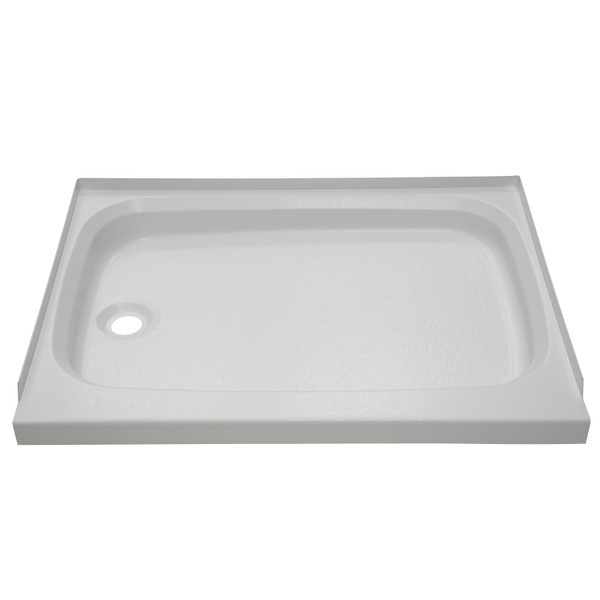 Lippert RV Shower Pan with Left Drain - 24" x 32" White #210369 - Lippert