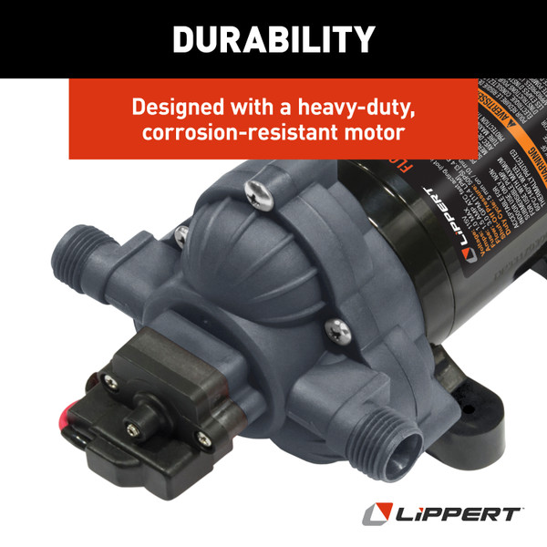 Lippert Flow Max RV Water Pump - 12V