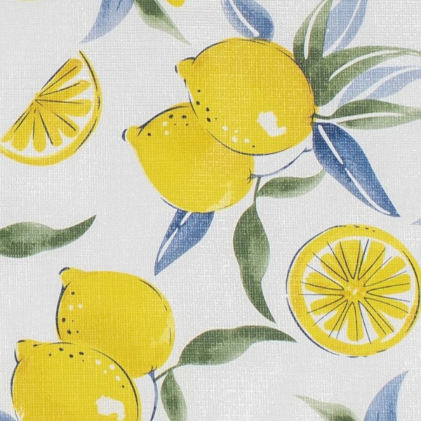 Lippert Vinyl Tablecloth with Bench Covers - Lemon Toss #2022107834