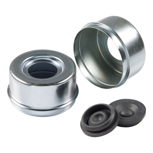 Lippert Dust Cap Kit for 7,000 to 8,000-lb. Axle Hubs - 2.72" Outer Diameter 2023134011 - Lippert