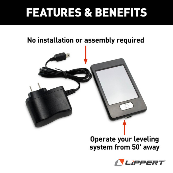 Lippert Replacement Remote & Charger #358601