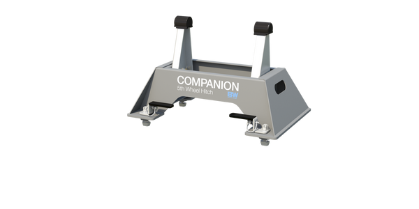 2020-2024 Chevrolet/GMC 2500 & 3500 Heavy Duty with OEM Puck System B&W 20K Companion 5th Wheel Hitch Base For 2020 Chevy Puck System RVB3710 - B&W Trailer Hitches