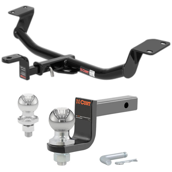 2003-2008 Toyota Matrix All (XR and XRS require fascia trim) Class 2 Hitch, 1-1/4" Mount - CURT