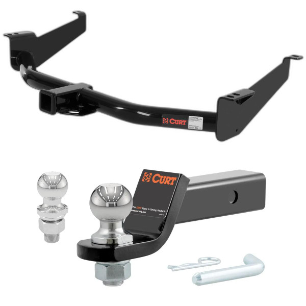 2004-2010 Nissan TITAN SE CURT Class 3 Trailer Hitch, 2" Receiver + 2" Ball + 1-7/8" Ball Kit - CURT