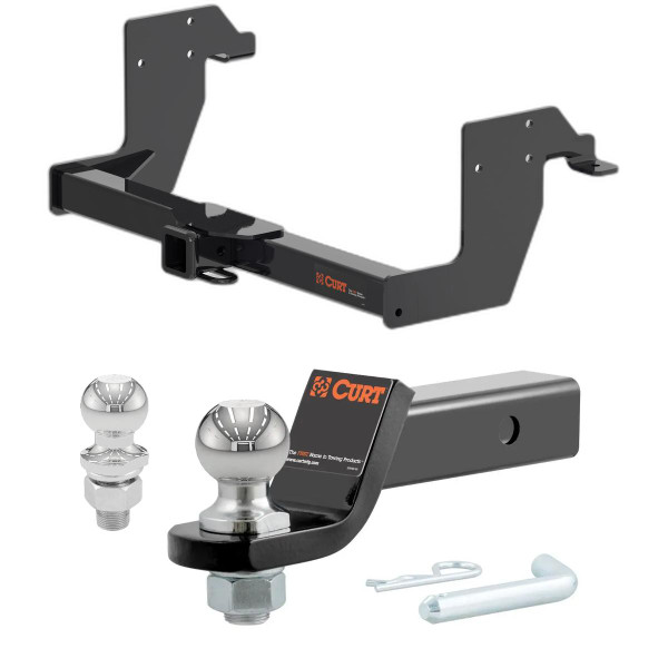 2007-2009 Dodge Sprinter 3500 Standard bumper CURT Class 3 Hitch, 2" - CURT