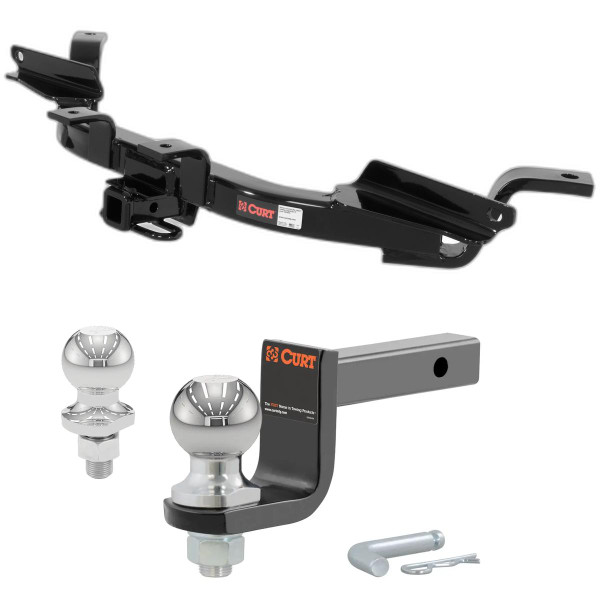 1997-2005 Buick Park Avenue All Class 2 Trailer Hitch, 1-1/4" Receiver + 2" Ball + 1-7/8" Ball Kit - CURT