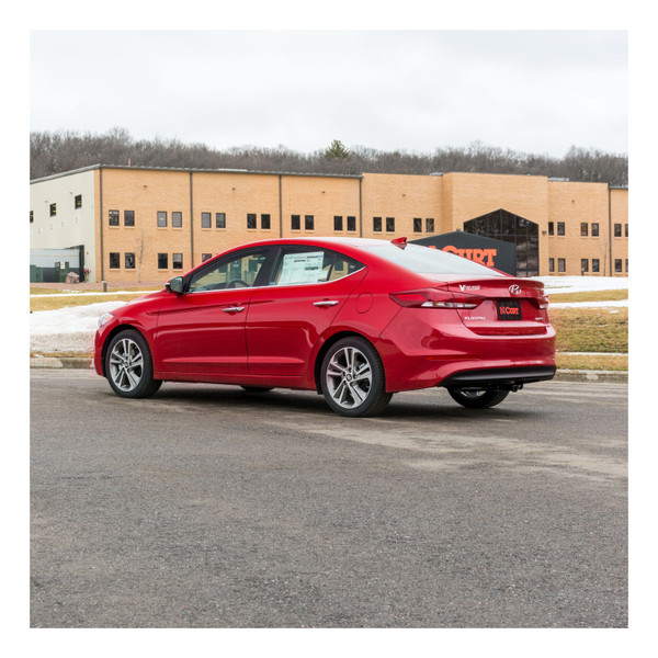 2017-2018 Hyundai Elantra With factory recovery loop Class 1 Trailer Hitch, 1-1/4" Ball Mount