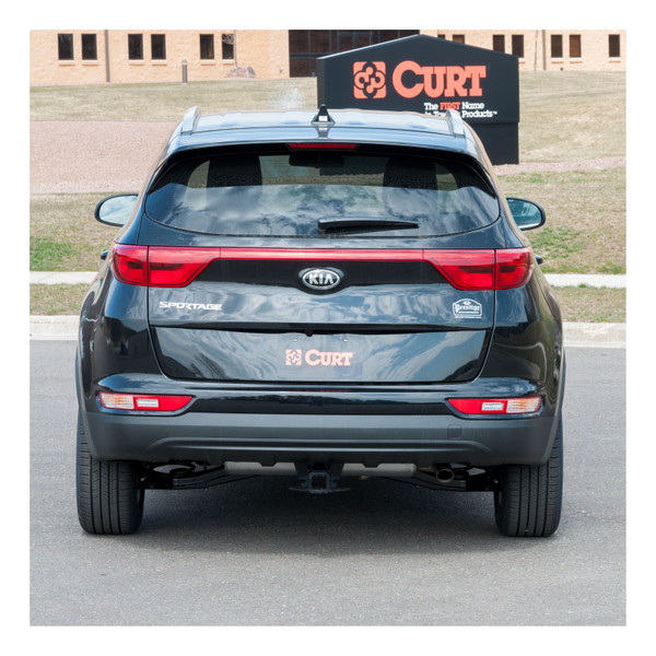 2017-2022 Kia Sportage All CURT Class 3 Trailer Hitch, 2" Receiver + 2" Ball + 1-7/8" Ball Kit