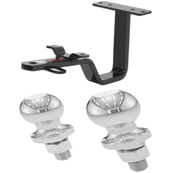 1984-1986 Nissan 300ZX Coupe Class 1 Fixed-Tongue Trailer Hitch with 2" & 1-7/8" Ball - CURT