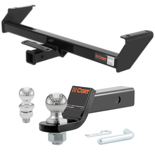 2000-2006 Toyota Tundra Excludes towable bumper models CURT Class 3 Trailer Hitch, 2" Receiver + 2" Ball + 1-7/8" Ball Kit - CURT