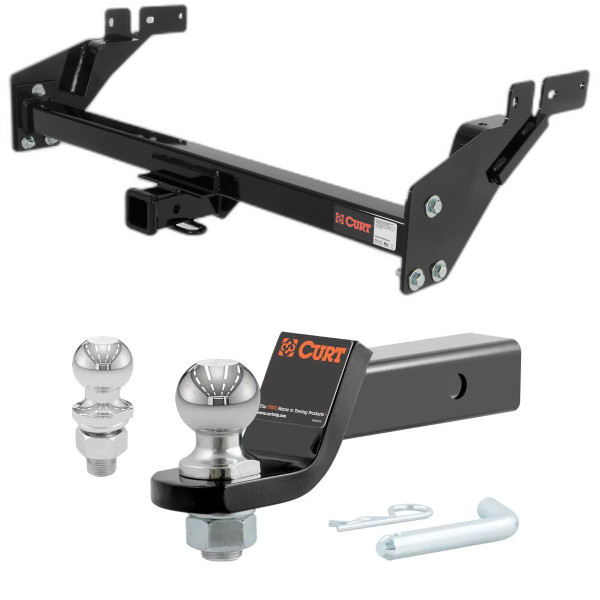 1987-1991 Toyota 4Runner All CURT Class 3 Trailer Hitch, 2" Receiver + 2" Ball + 1-7/8" Ball Kit - CURT