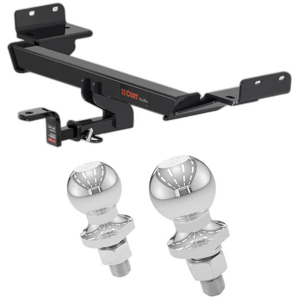 2018-2025 Jeep Compass All Class 2 Trailer Hitch, 1-1/4" Ball Mount - CURT