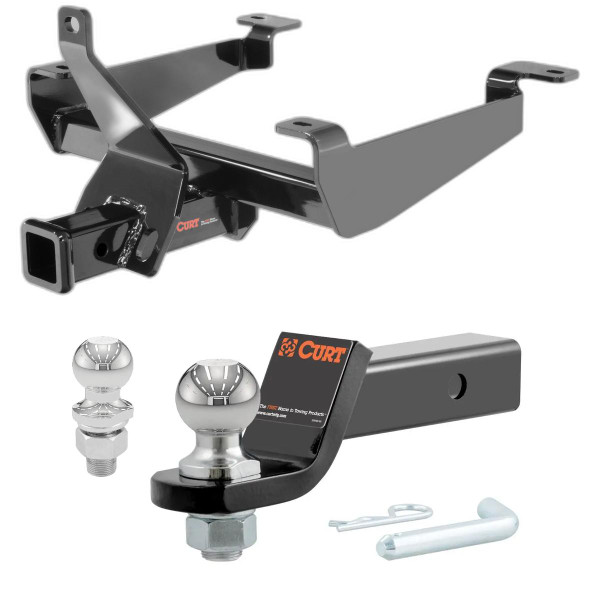 2019-2022 Land Rover Range Rover Sport Excluding Hybrid CURT Class 3 Trailer Hitch, 2" Receiver + 2" Ball + 1-7/8" Ball Kit - CURT