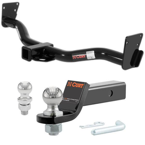 1995-2001 GMC Jimmy All CURT Class 3 Hitch, 2" Receiver + 2" Ball + 1-7/8" Ball Kit - CURT