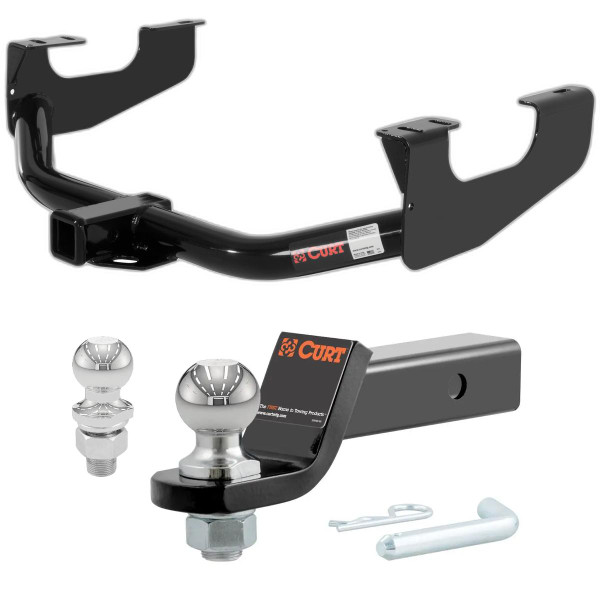 2004 Ford F-150 Heritage All CURT Class 3 Trailer Hitch, 2" Receiver + 2" Ball + 1-7/8" Ball Kit - CURT