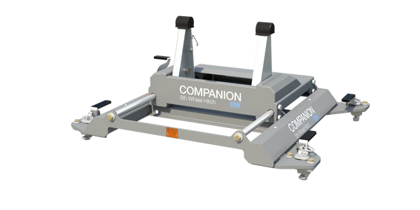 2013-2023 Ram 2500 & 3500 with OEM Puck System B&W Companion Slider 5th Wheel Hitch Base For RAM Puck System RVB3670 - B&W Trailer Hitches