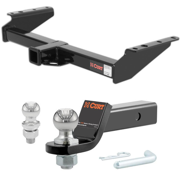 2000 GMC Yukon 5.7L CURT Class 4 Trailer Hitch, 2" Receiver + 2" Ball + 1-7/8" Ball Kit - CURT