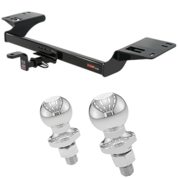 2009-2016 Lincoln MKS All Class 2 Trailer Hitch, 1-1/4" Ball Mount - CURT