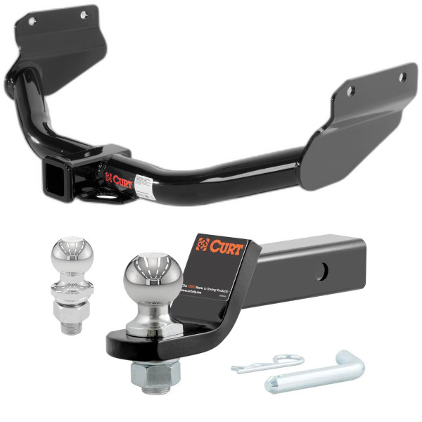 2011-2025 Dodge Durango Excluding SRT CURT Class 3 Hitch, 2" Receiver + 2" Ball + 1-7/8" Ball Kit - CURT