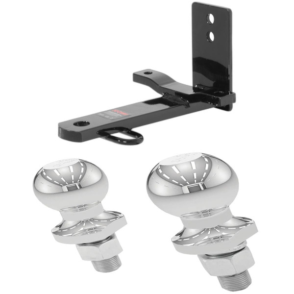 1979-1982 Toyota Corona Wagon Class 1 Fixed-Tongue Trailer Hitch with 2" & 1-7/8" Ball - CURT
