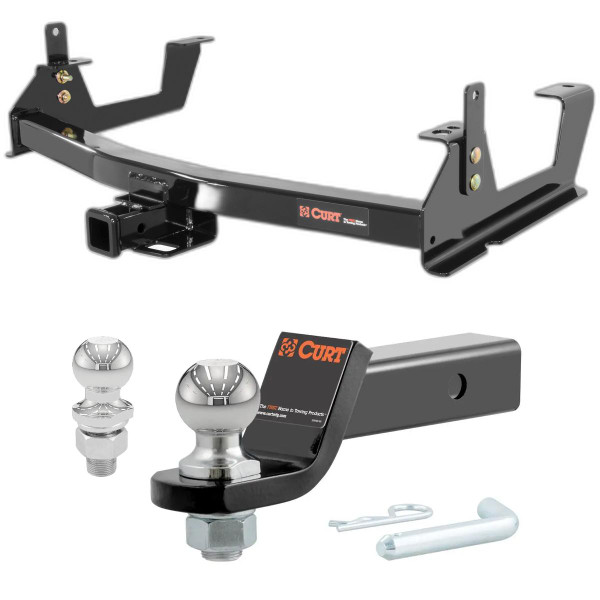 2015-2019 Chevrolet Silverado 3500 HD 8' bed, excluding factory receiver, Tommy Gate lift or cab & chassis CURT Class 3 Hitch, 2" - CURT