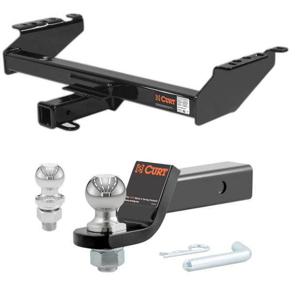 1968-1974 Dodge D300 Pickup All CURT Class 4 Trailer Hitch, 2" Receiver + 2" Ball + 1-7/8" Ball Kit - CURT