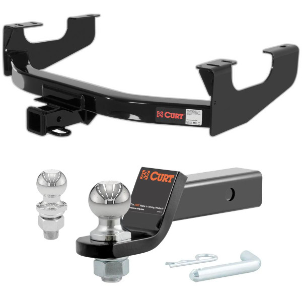 1997-1999 Ford F-250 All CURT Class 3 Hitch, 2" Receiver + 2" Ball + 1-7/8" Ball Kit - CURT