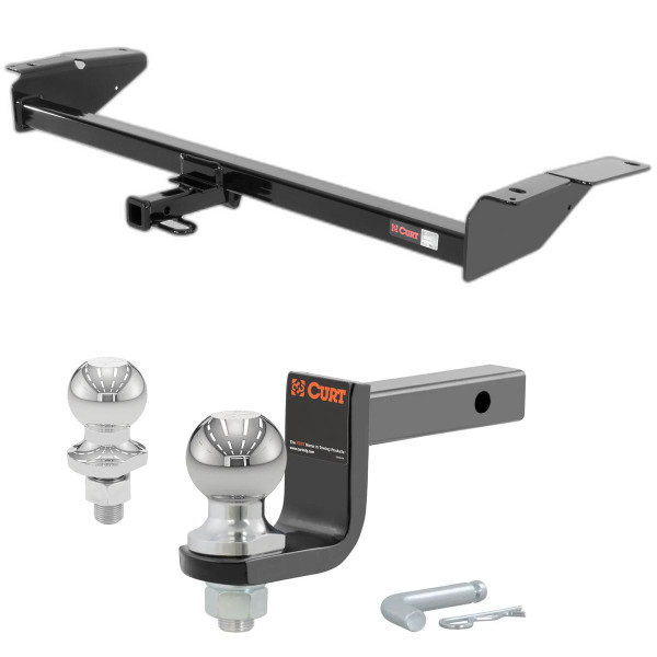 1987-1991 Mercury Colony Park Wagon Class 2 Trailer Hitch, 1-1/4" Receiver + 2" Ball + 1-7/8" Ball Kit - CURT